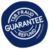 Fraud refund guarantee logo