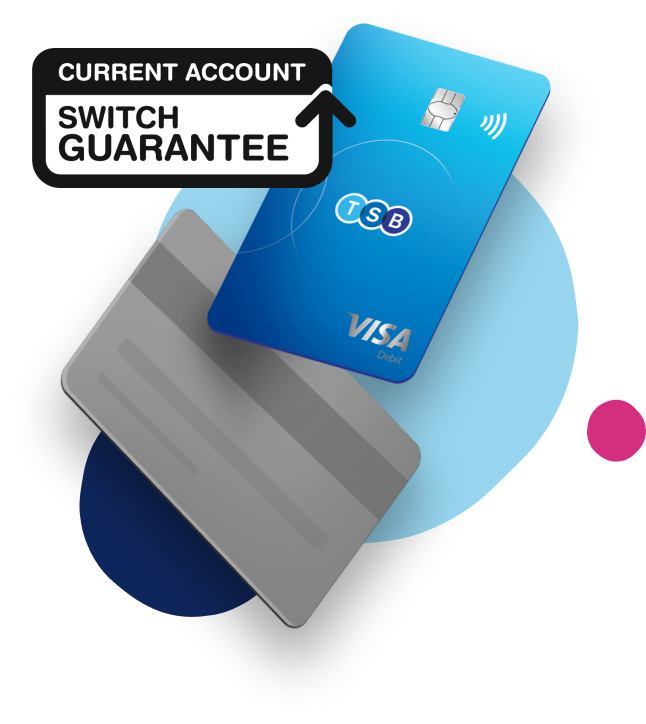 TSB card with switch guarantee logo