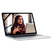 Women having a video call