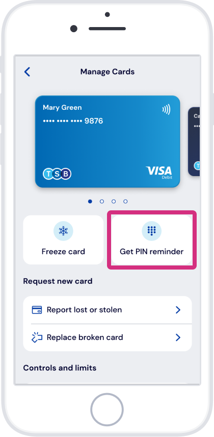 Select ‘Get PIN reminder’