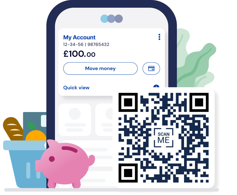 TSB app scannable QR code