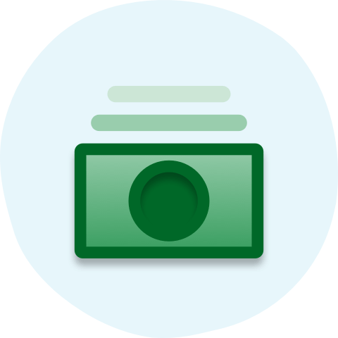 Green card icon