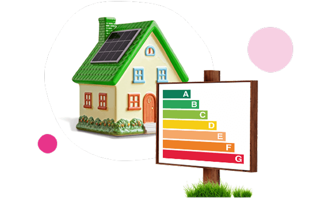 House and EPC energy rating chart