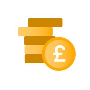 Stack of coins icon