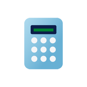 Coin in money box icon
